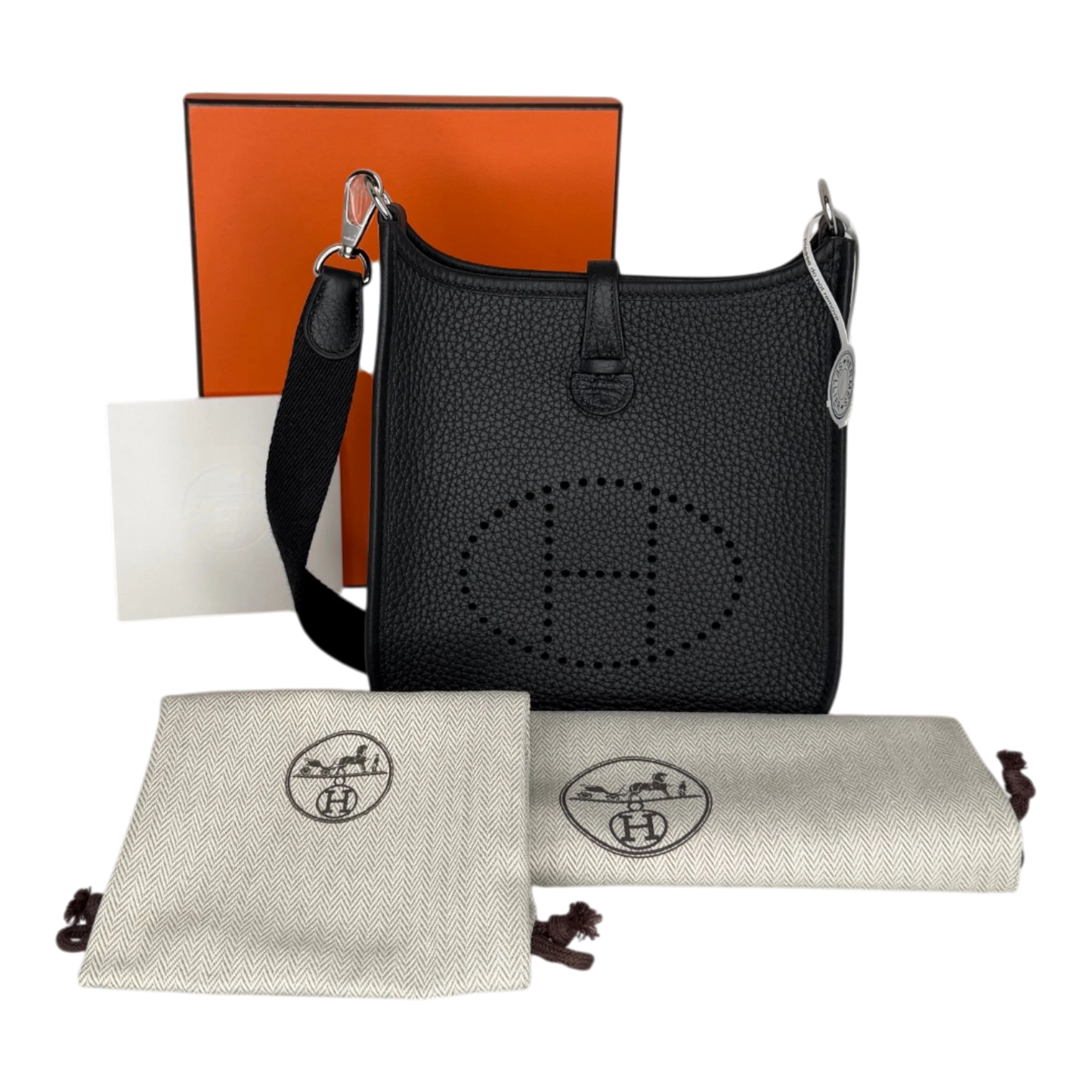 Hermès Evelyne 16 Leder schwarz Fullset 2025  / neuwertig Hermès
