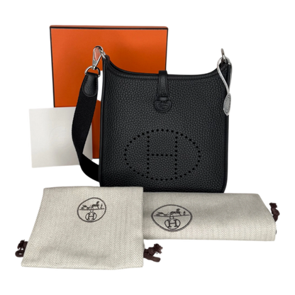 Hermès Evelyne 16 Leder schwarz Fullset 2025  / neuwertig Hermès