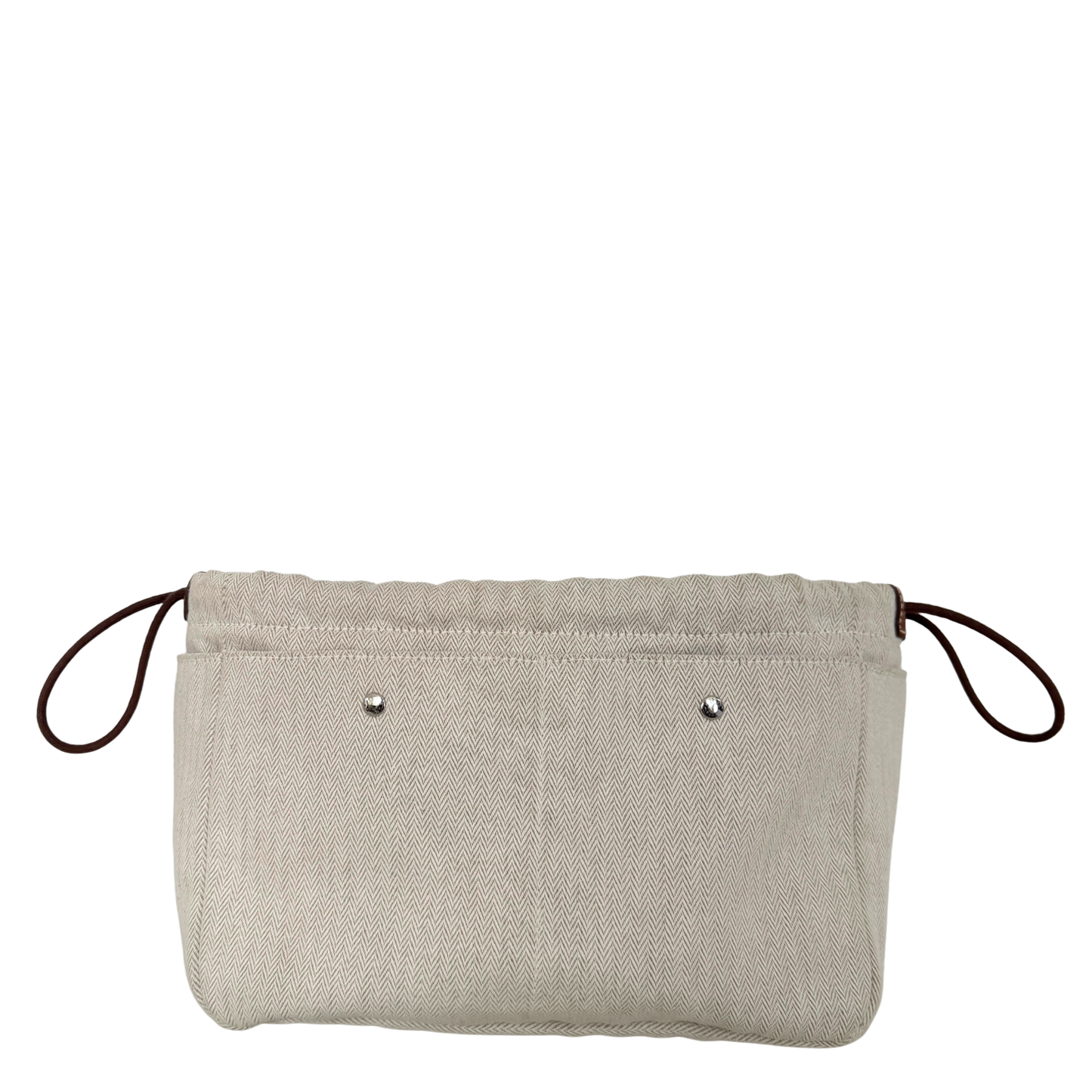 Hermès Fourbi 25 Pouch Beige / neuwertig Hermès