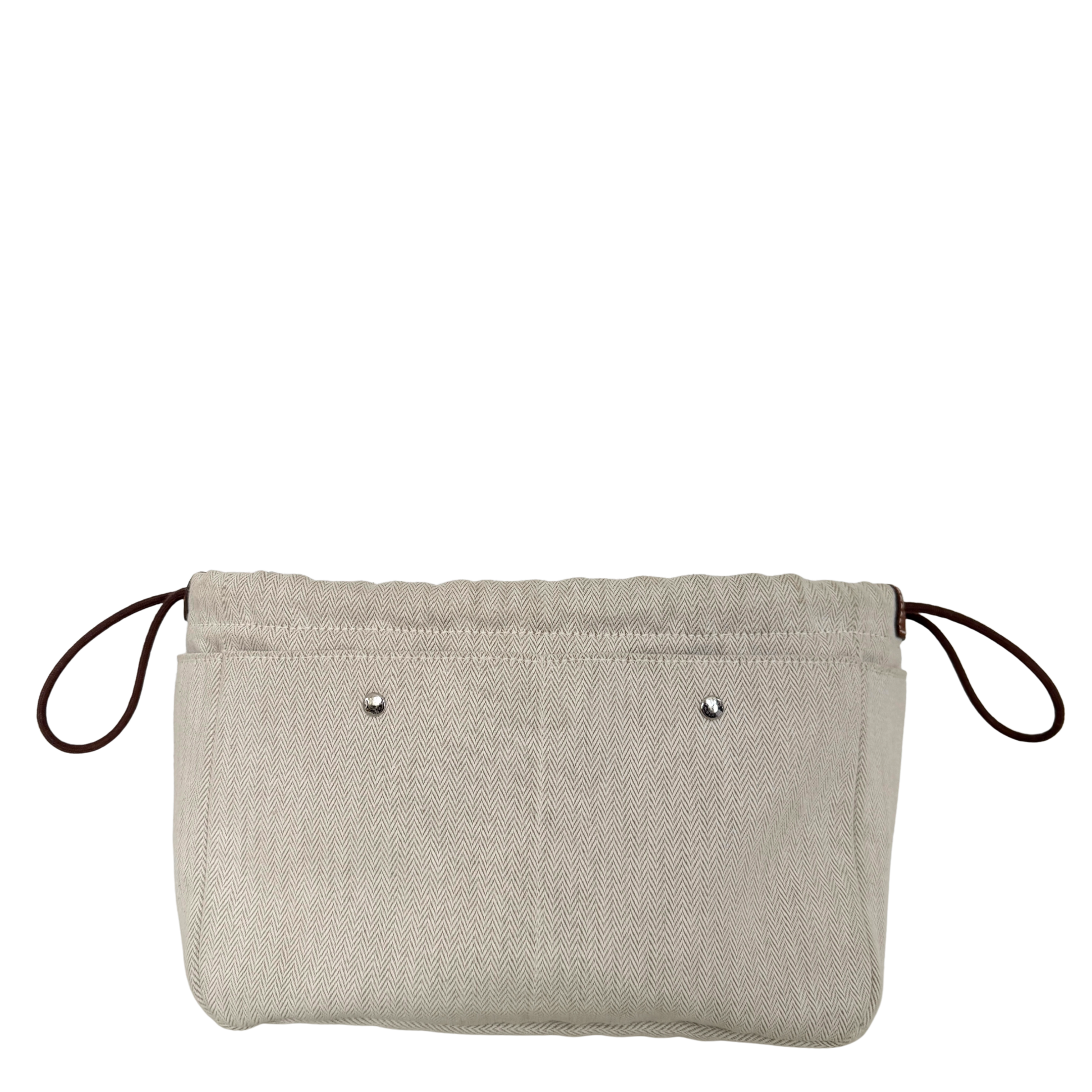 Hermès Fourbi 25 Pouch Beige / neuwertig Hermès