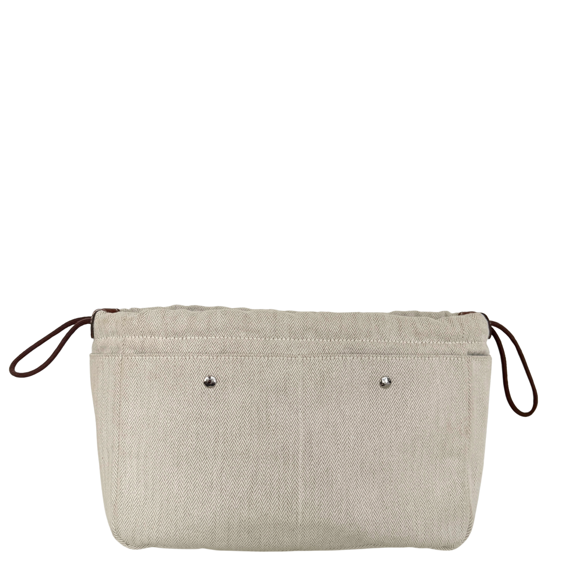 Hermès Fourbi 25 Pouch Beige / neuwertig Hermès