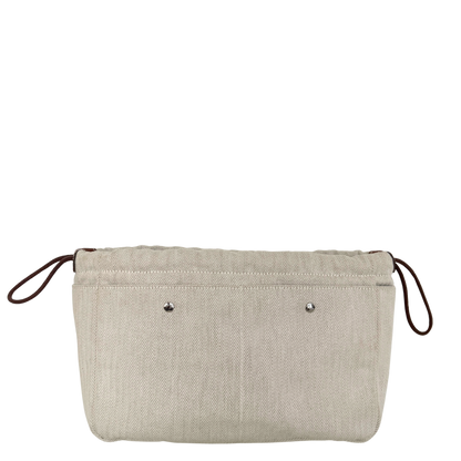 Hermès Fourbi 25 Pouch Beige / neuwertig Hermès