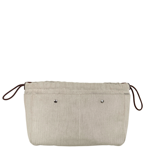 Hermès Fourbi 25 Pouch Beige / neuwertig Hermès