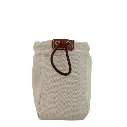 Hermès Fourbi 25 Pouch Beige / neuwertig Hermès