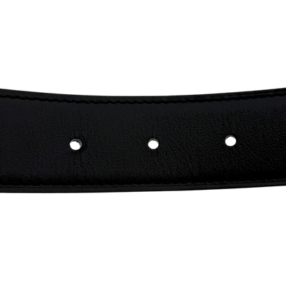 Hermès Cuir de ceinture réversible 32mm Togo 135cm Braun Fullset / neuwertig Hermès