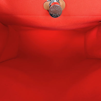 Hermès Herbag Zip 39 Palladium Hardware Orange / gut Hermès