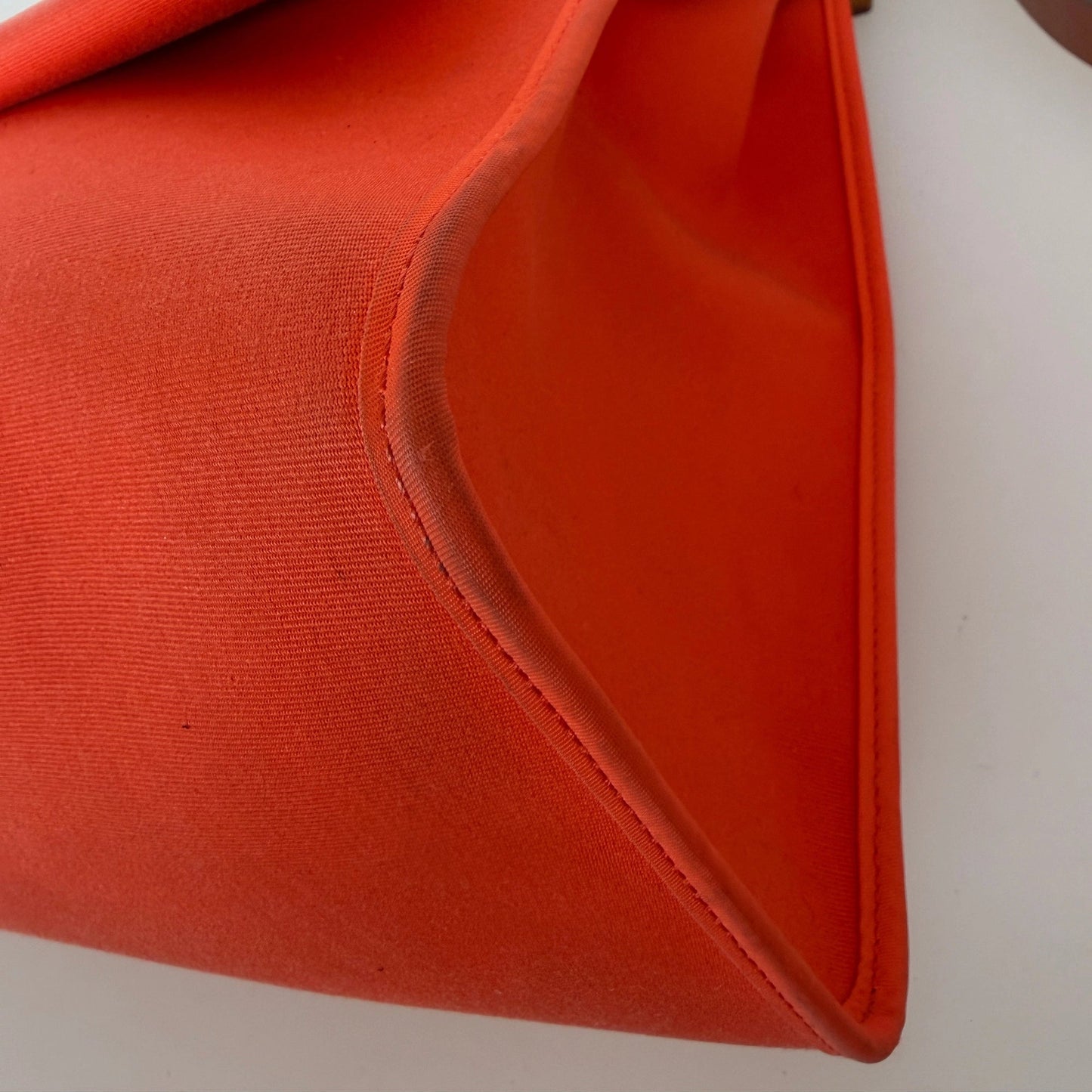 Hermès Herbag Zip 39 Palladium Hardware Orange / gut Hermès