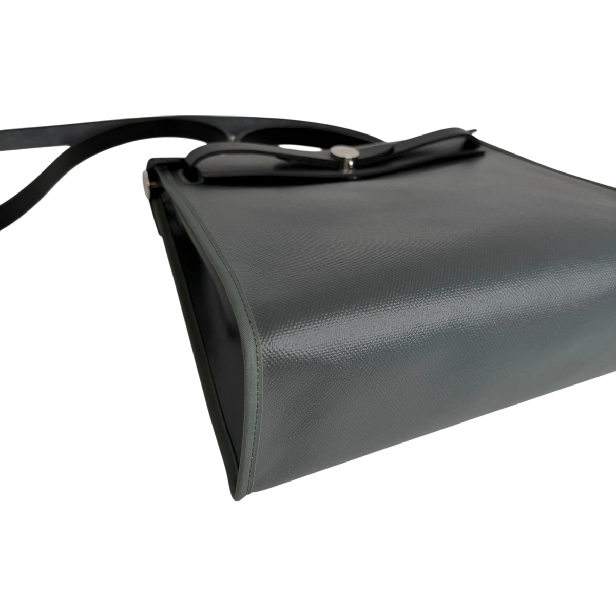 Hermès Herbag Zip 31 Toile Vert Mangrove Noir Palladium Full Set Hermès
