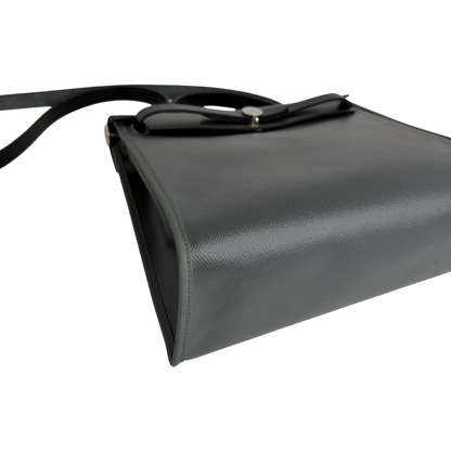 Hermès Herbag Zip 31 Toile Vert Mangrove Noir Palladium Full Set Hermès