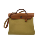 Hermès Herbag Zip 39 Palladium Hardware Ginger / Naturel Fullset 2024 / neuwertig Hermès