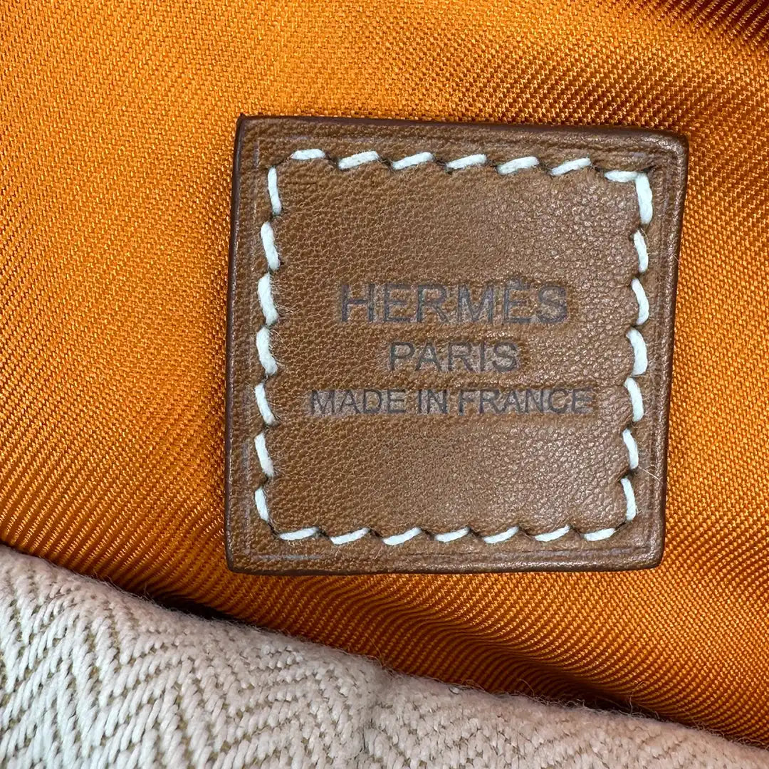 Hermès Housse De Voyage MM Travel Silk Cushion Cover Orange / ungetragen Hermès