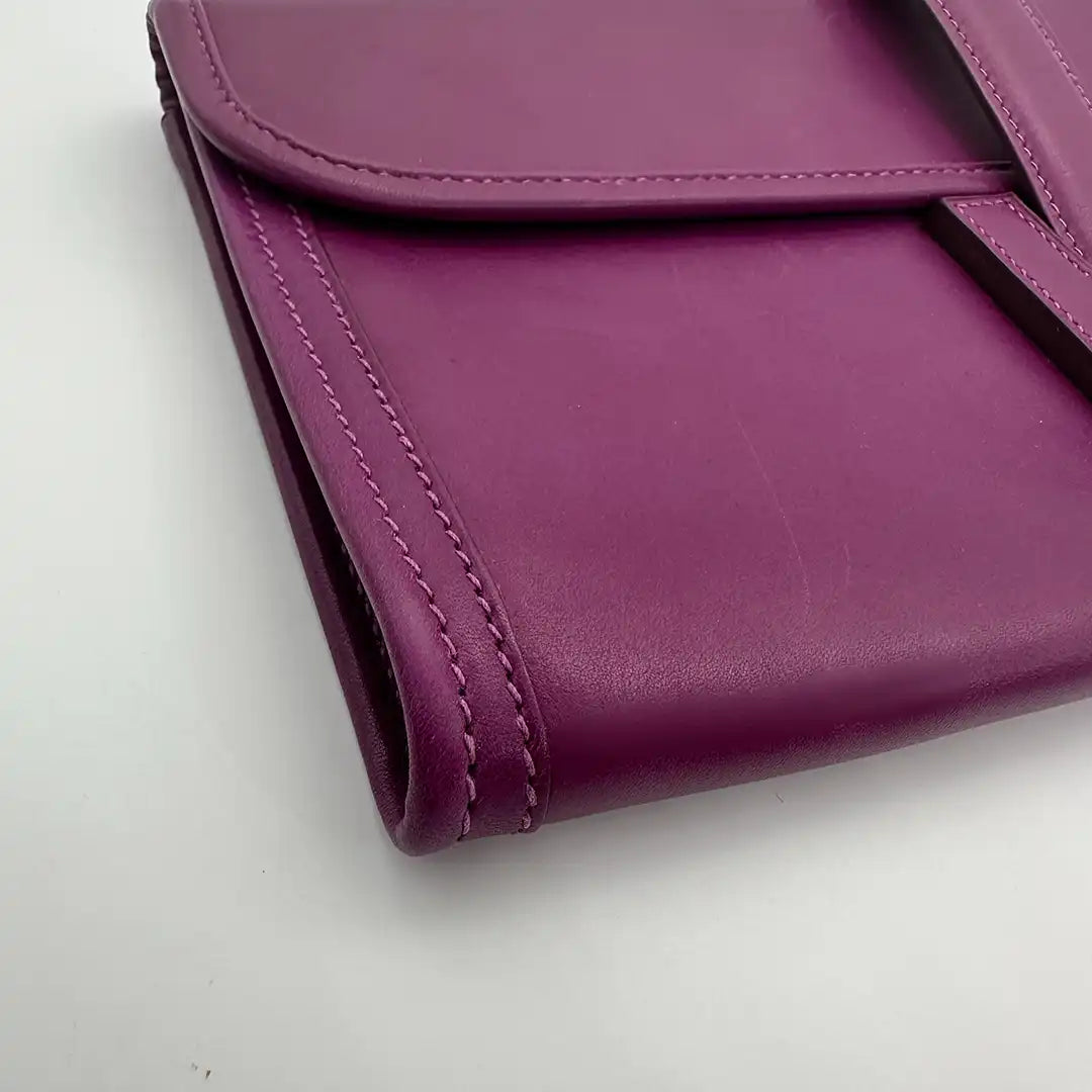 Hermès Jige 29 Elan Rose Poupre Clutch Swift / sehr gut Echtheitscheck