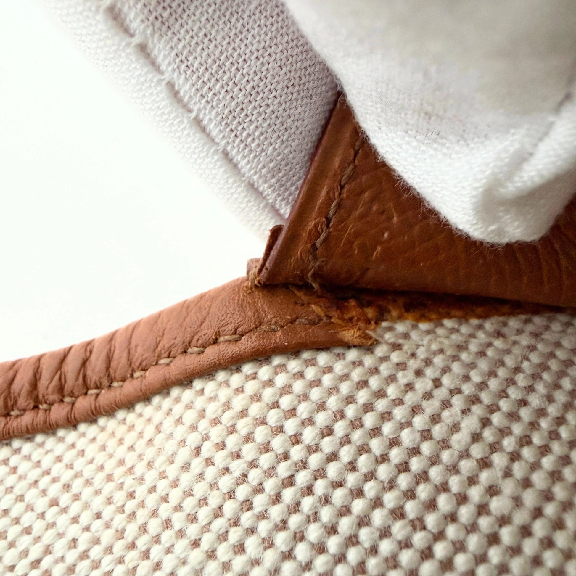 Hermès Vintage Jige 29 Courchevel Leder braun / gut Hermès