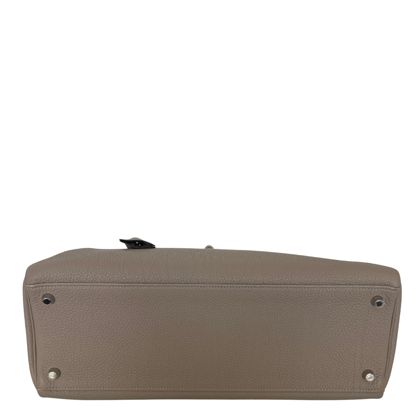 Hermès Kelly 35 Togo Leder Gris Tourterelle / sehr gut Echtheitscheck