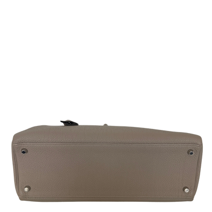 Hermès Kelly 35 Togo Leder Gris Tourterelle / sehr gut Echtheitscheck
