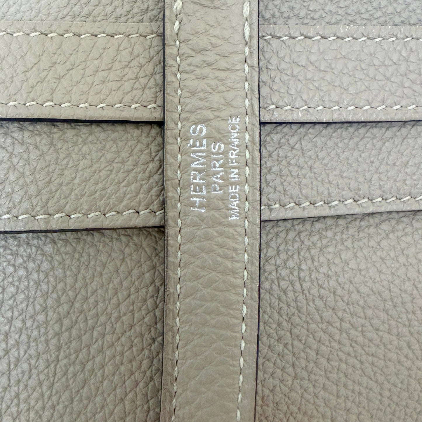 Hermès Kelly 35 Togo Leder Gris Tourterelle / sehr gut Echtheitscheck