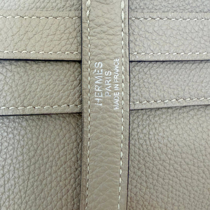 Hermès Kelly 35 Togo Leder Gris Tourterelle / sehr gut Echtheitscheck