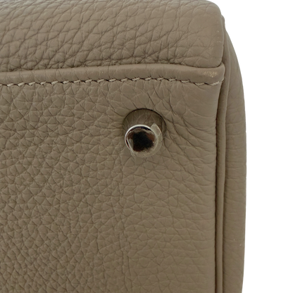 Hermès Kelly 35 Togo Leder Gris Tourterelle / sehr gut Echtheitscheck