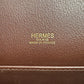 Hermès Kelly Cut Clutch Swift braun / ungetragen Echtheitscheck