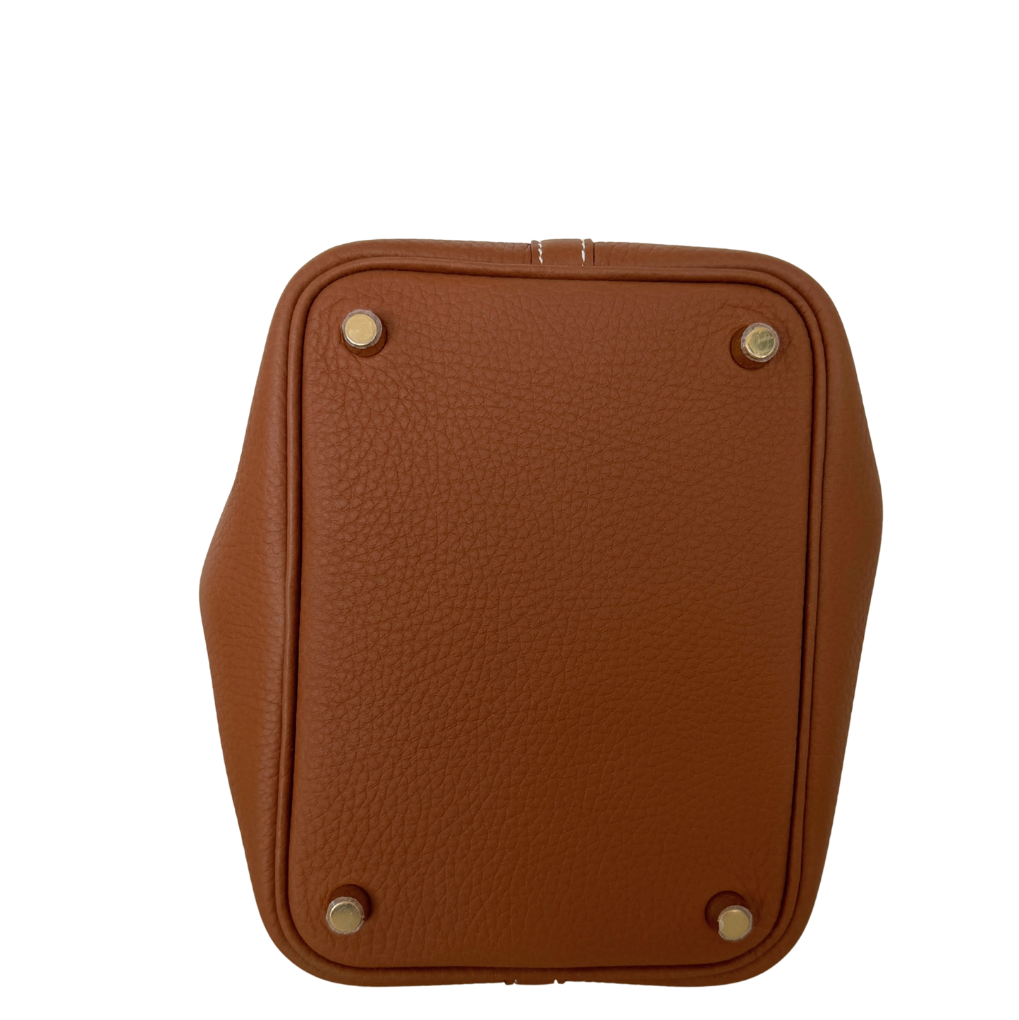 Hermès Picotin 18 Taurillon Clémence braun goldene Hardware 2025 Fullset / neuwertig Hermès
