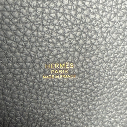 Hermès Picotin Lock 18 Taurillon Clémence Gris Misty Grau Gold Hermès