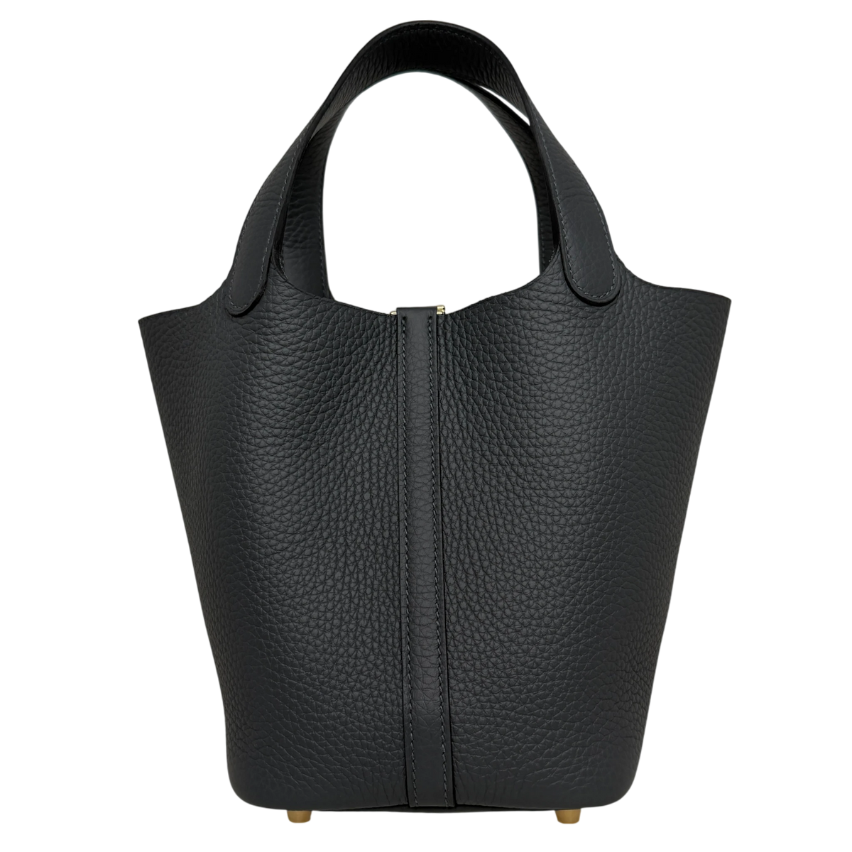 Hermès Picotin Lock 18 Taurillon Clémence Gris Misty Grau Gold Hermès