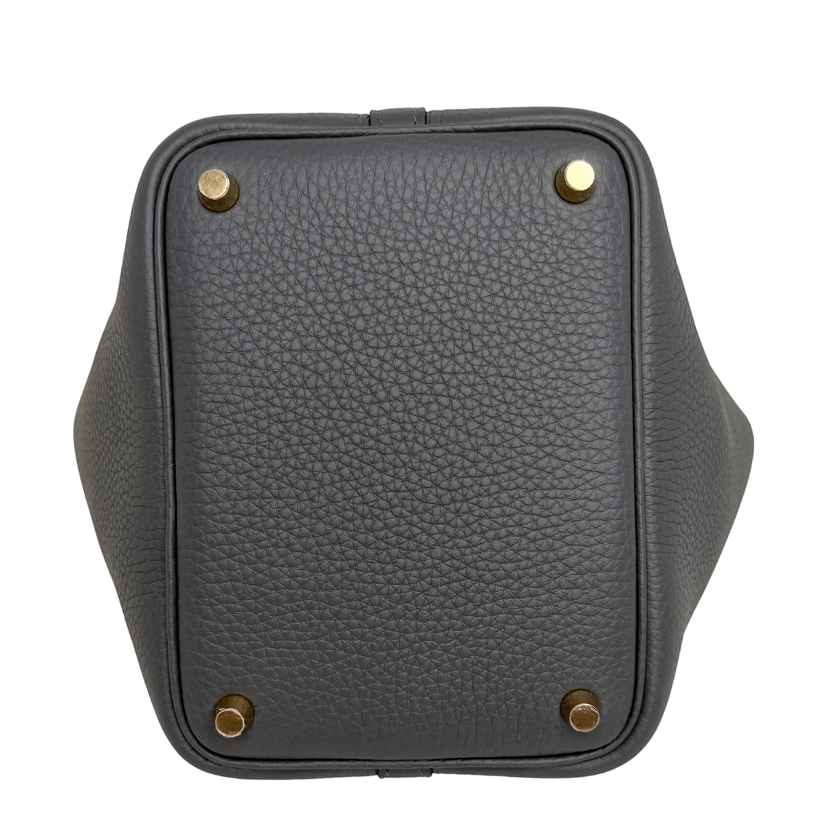 Hermès Picotin Lock 18 Taurillon Clémence Gris Misty Grau Gold Hermès