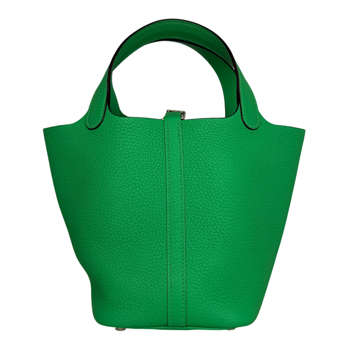 Hermès Picotin Lock 18 Taurillon Clémence Vert Comics Palladium Hermès
