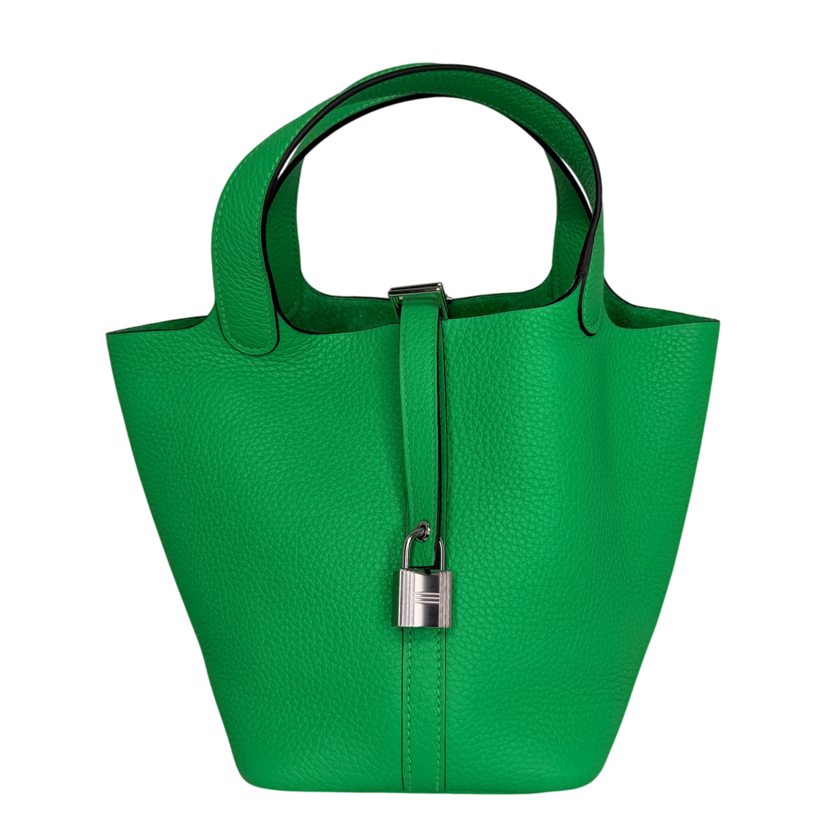 Hermès Picotin Lock 18 Taurillon Clémence Vert Comics Palladium Hermès