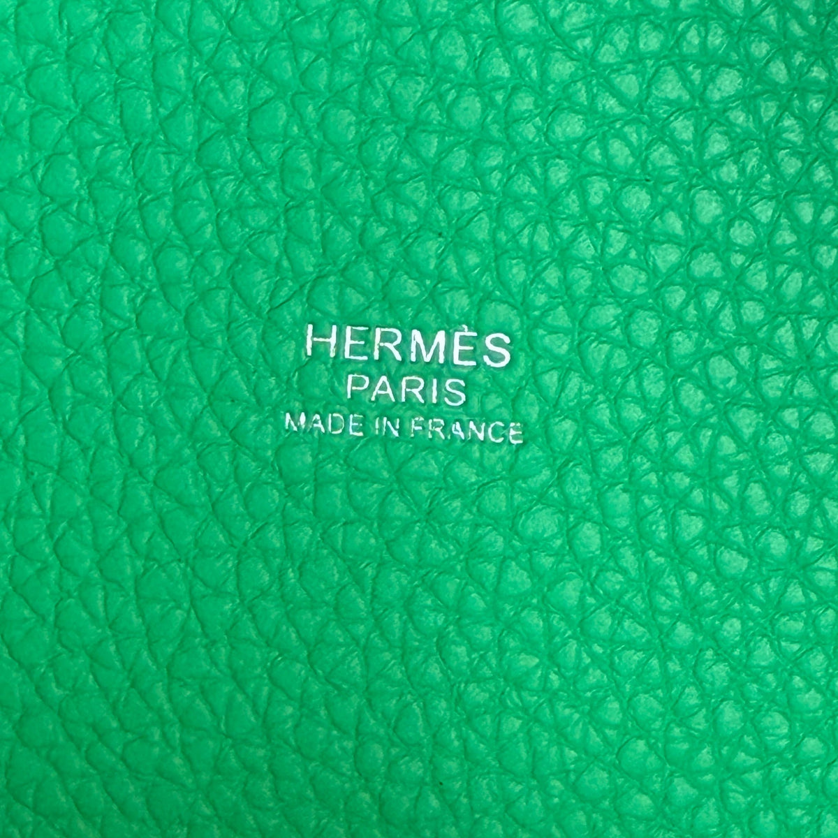 Hermès Picotin Lock 18 Taurillon Clémence Vert Comics Palladium Hermès