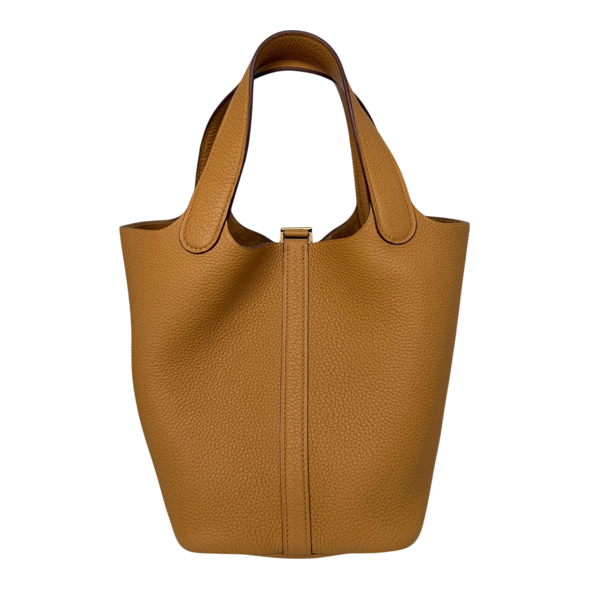 Hermès Picotin 18 Taurillon Clémence sesame GHW Hermès