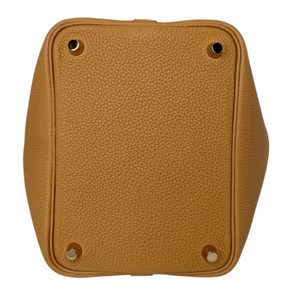 Hermès Picotin 18 Taurillon Clémence sesame GHW Hermès