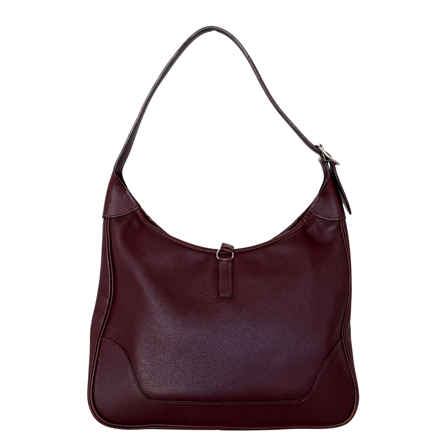 Hermès Trim  31 Schultertasche braun Evergrain Leder / gut Hermès