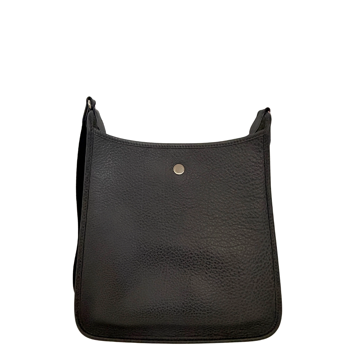 Hermès Vespa PM Vintage Clemence Leder dunkelgrau / sehr gut Hermès