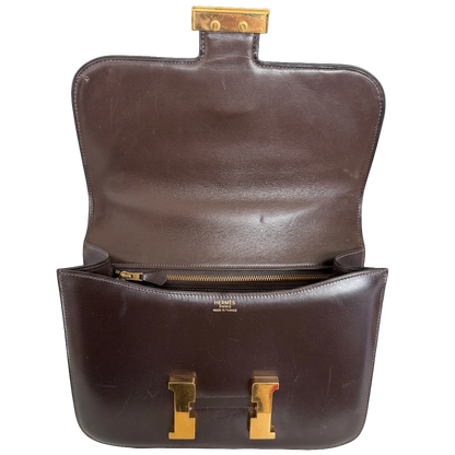 Hermès Vintage Constance 23 Boxcalf Leder braun GHW / sehr gut Hermès