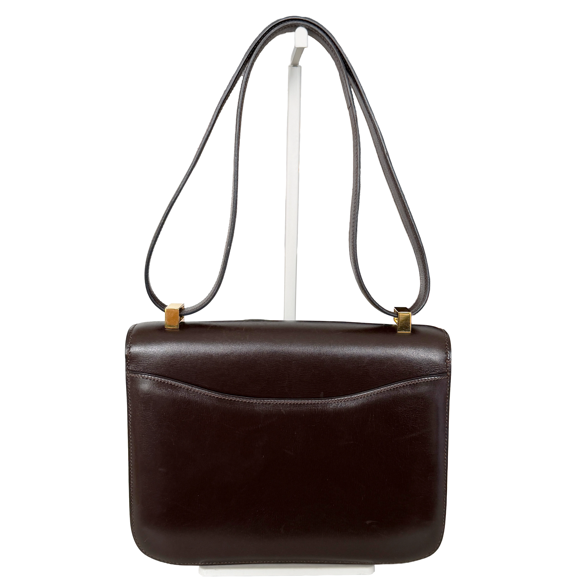 Hermès Vintage Constance 23 Boxcalf Leder braun GHW / sehr gut Hermès