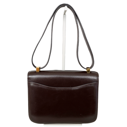 Hermès Vintage Constance 23 Boxcalf Leder braun GHW / sehr gut Hermès