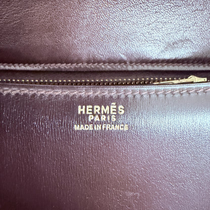 Hermès Vintage Constance 23 Boxcalf Leder braun GHW / sehr gut Hermès