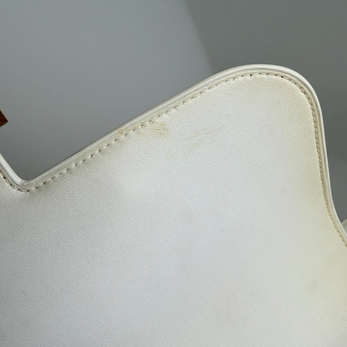 Hermès Constance 23 Vintage 1994 Leder Weiß Gold – Ansicht 19