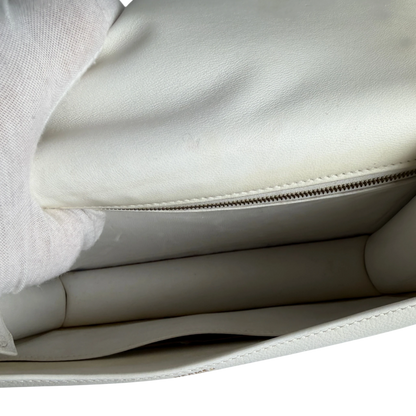 Hermès Constance 23 Vintage 1994 Leder Weiß Gold – Ansicht 8