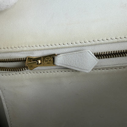 Hermès Constance 23 Vintage 1994 Leder Weiß Gold – Ansicht 10