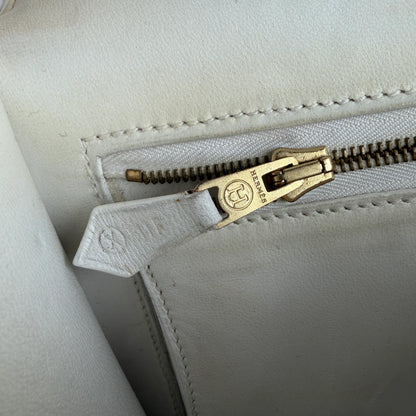 Hermès Constance 23 Vintage 1994 Leder Weiß Gold – Ansicht 11