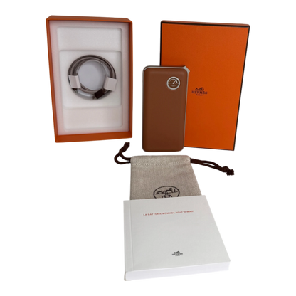 Hermès volt'H Maxi Powerbank gold Fullset Hermès