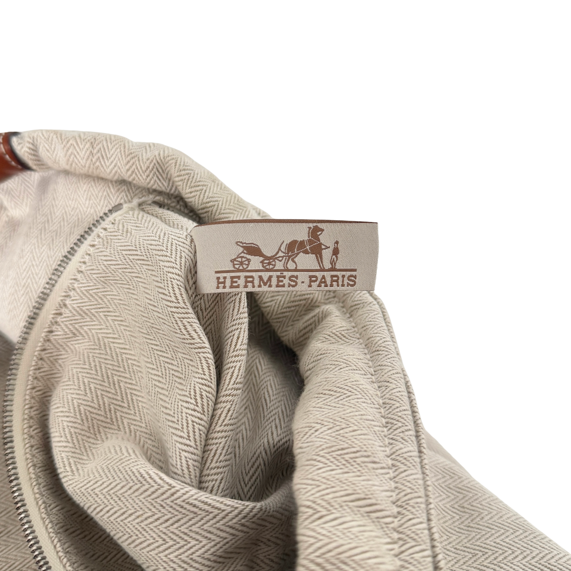Hermès Fourbi 25 Pouch Beige / neuwertig Hermès
