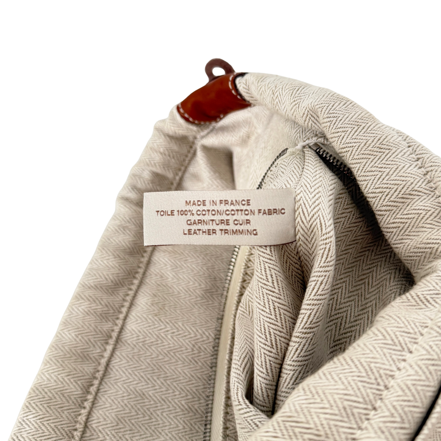Hermès Fourbi 25 Pouch Beige / neuwertig Hermès