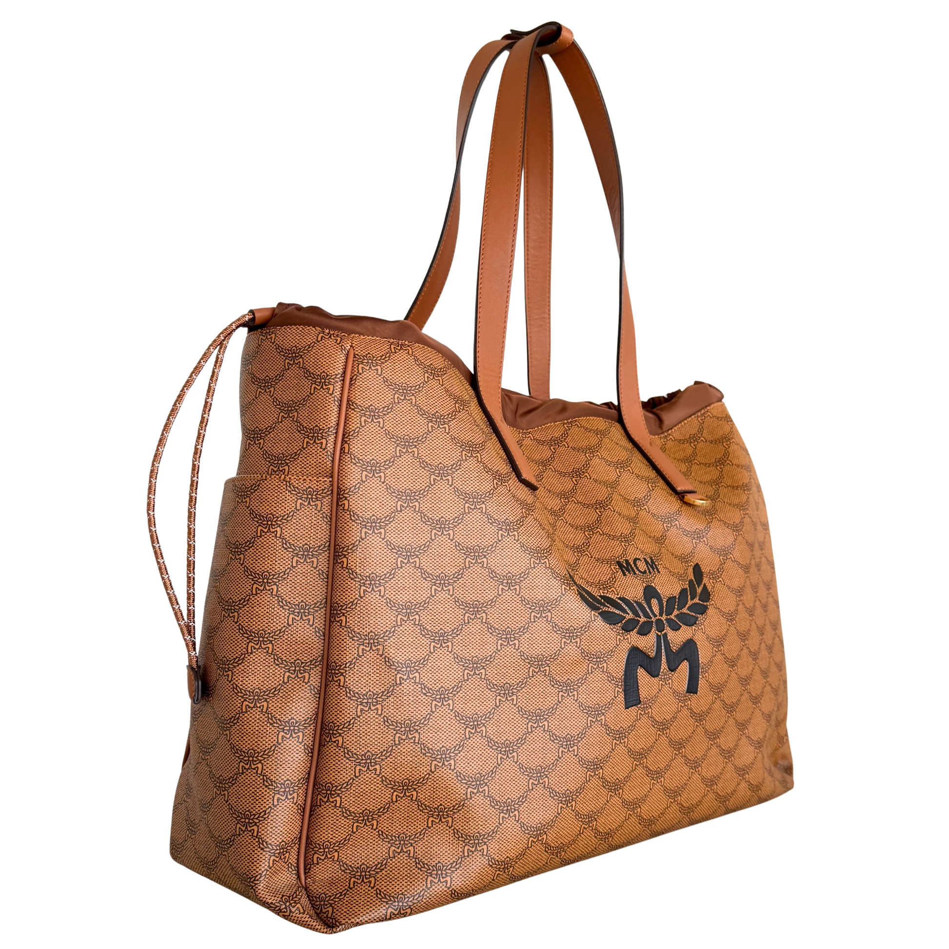 MCM Himmel Lauretos Tote Bag XL Cognac / neuwertig MCM