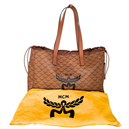 MCM Himmel Lauretos Tote Bag XL Cognac / neuwertig MCM