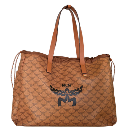 MCM Himmel Lauretos Tote Bag XL Cognac / neuwertig MCM