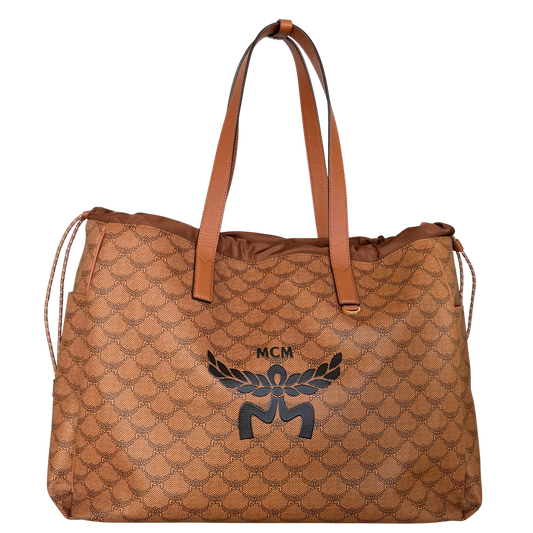 MCM Himmel Lauretos Tote Bag XL Cognac / neuwertig MCM