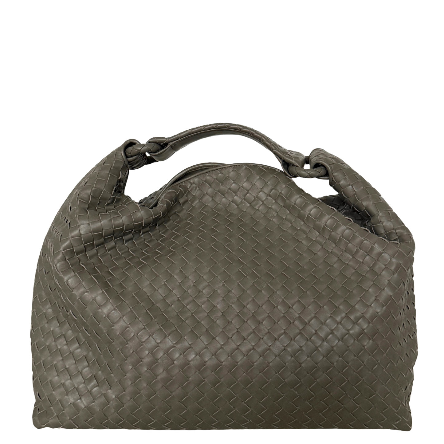 Bottega Veneta Hop Intrecciato Braun / neuwertig Bottega Veneta